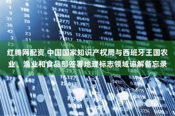 红腾网配资 中国国家知识产权局与西班牙王国农业、渔业和食品部签署地理标志领域谅解备忘录